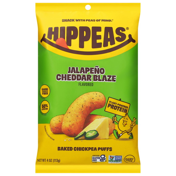 Hippeas Jalapeno Cheddar Blaze Baked Chickpea Puffs