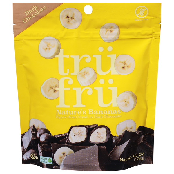 Save on Tru Fru Nature's Bananas Dark Chocolate Order Online Delivery