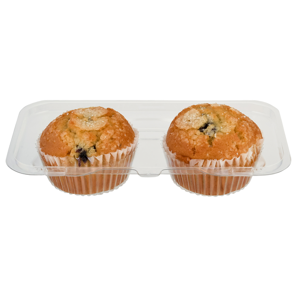 Our Brand Bakery Blueberry Muffins - 2 ct