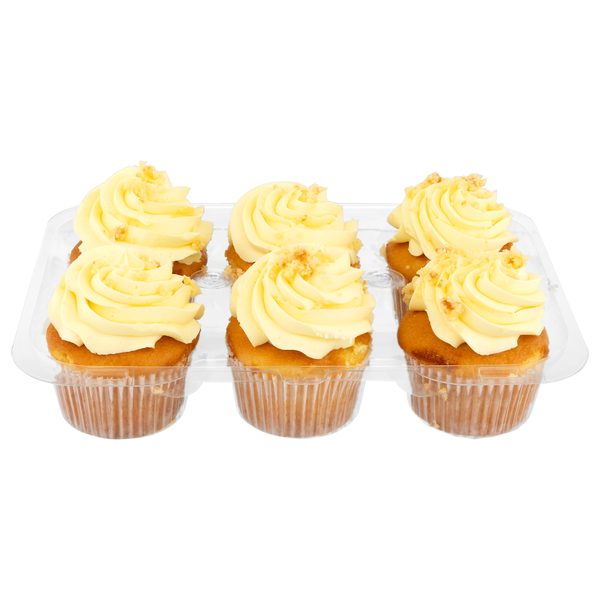 Our Brand Bakery Lemon Cupcakes - 6 ct