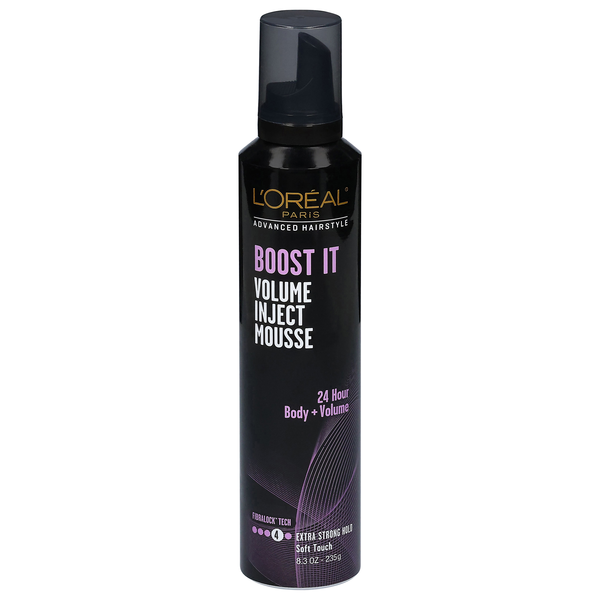 L'Oreal Advanced Haircare Boost It Volume Inject Mousse Strong Hold #4