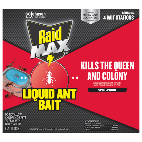 Raid Max Liquid Ant Bait Stations