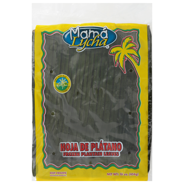Mama Lycha Plantain Leaves Frozen