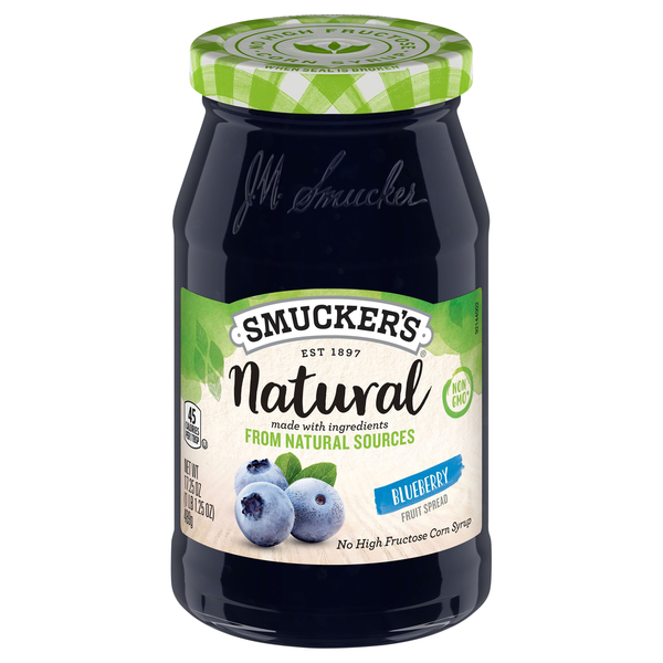 Smucker's Natural Blueberry Fruit Spread