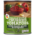 Giant Italian Style Crushed Tomatoes with Basil Garlic & Oregano