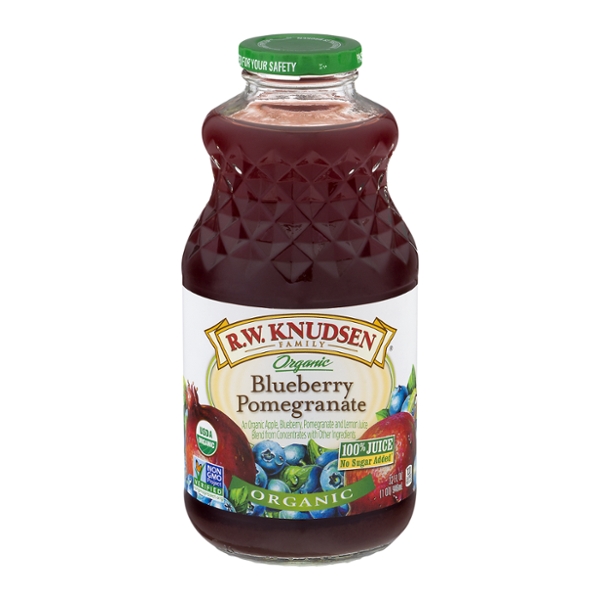 Save on R.W. Knudsen Family Blueberry Pomegranate Juice No Sugar Added