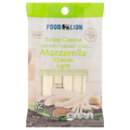 Food Lion Low Moisture Light Mozzarella String Cheese - 12 ct