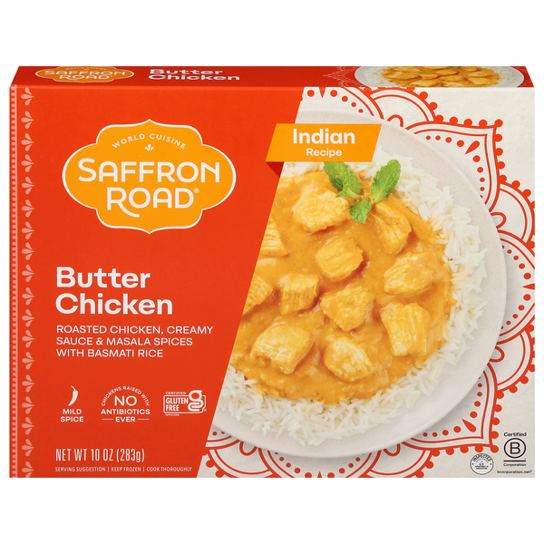 Save on Saffron Road Mild Butter Chicken with Basmati Rice Order