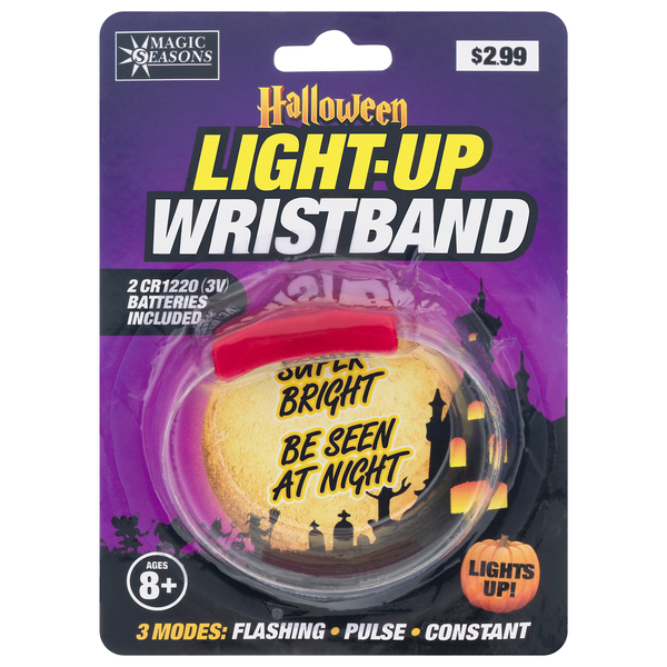Magic Seasons Light Up Wristband Halloween Ages 8+