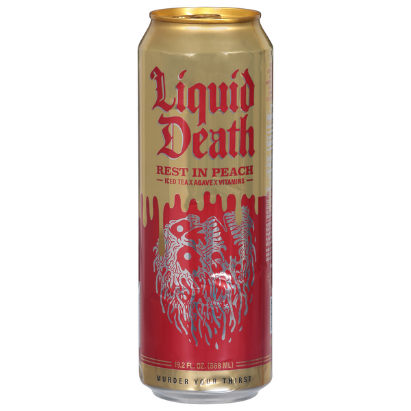 Save on Liquid Death Rest In Peach Iced Tea Order Online Delivery Giant