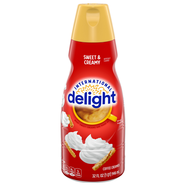 International Delight Sweet & Creamy Flavored Coffee Creamer