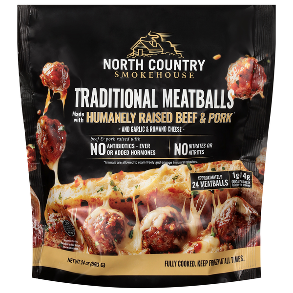North Country Smokehouse Fully Cooked Traditional Meatballs Frozen