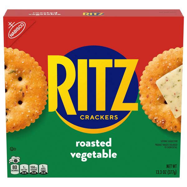 Nabisco Ritz Roasted Vegetable Crackers