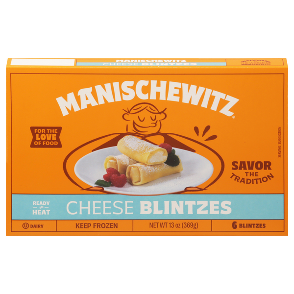 Manischewitz Cheese Blintzes - 6 ct Frozen