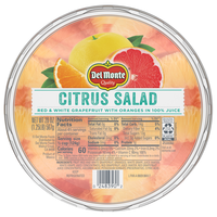 Del Monte Citrus Salad Red & White Grapefruit with Oranges in 100% Juice