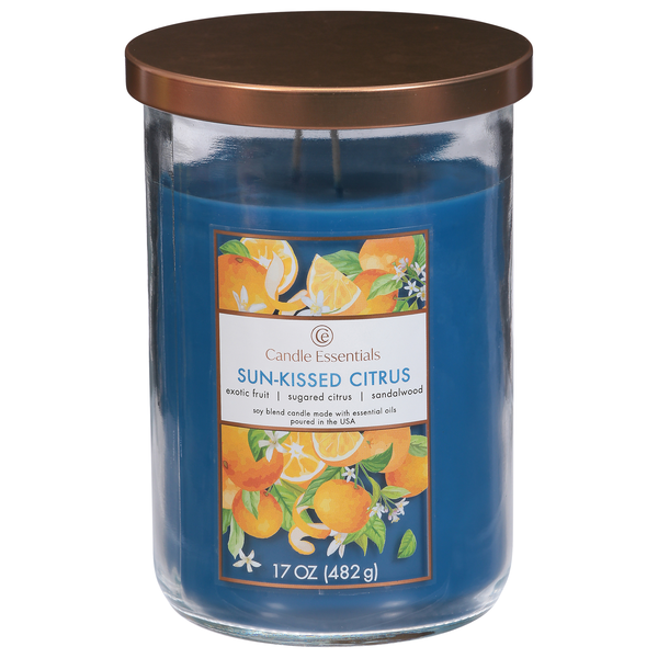 Candle Essentials Sun-Kissed Citrus Scented