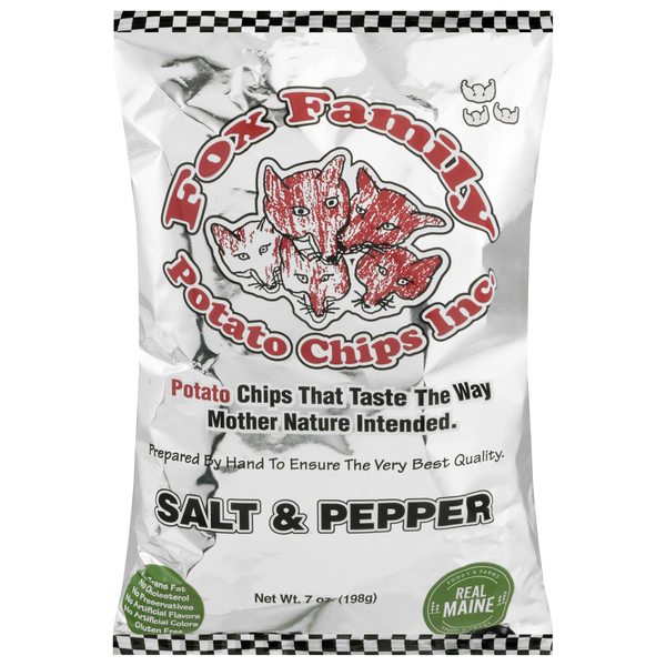 Fox Family Potato Chips Inc. Salt & Pepper Potato Chips