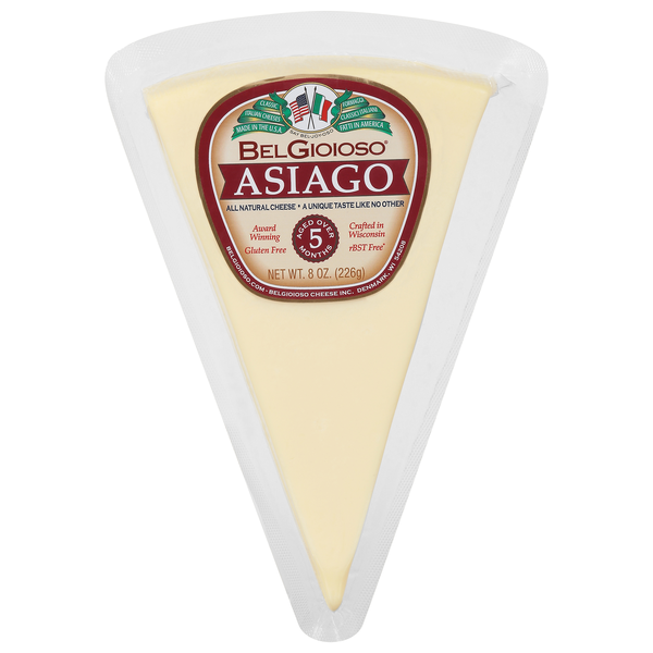BelGioioso Asiago Cheese Wedge