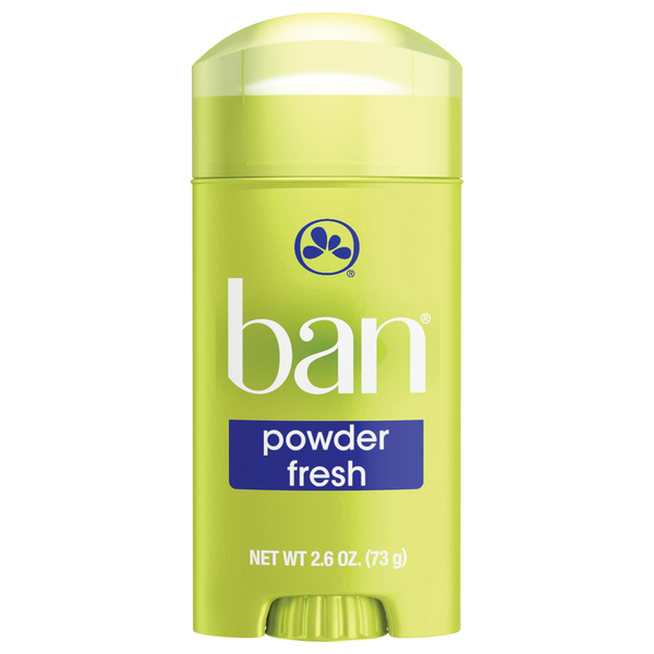 Ban Powder Fresh Antiperspirant Deodorant Invisible Solid