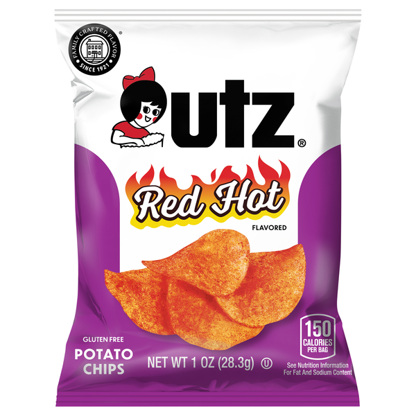 Utz Gluten Free Red Hot Potato Chips