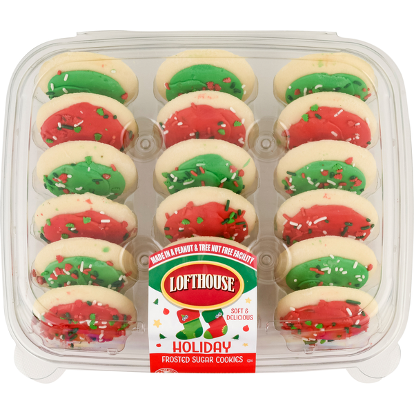 Lofthouse Holiday Frosted Sugar Cookies