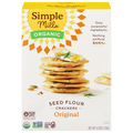 Simple Mills Organic Gluten Free Original Seed Flour Crackers