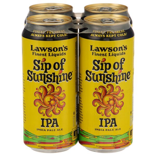 Lawson's Finest Liquids Sip of Sunshine IPA - 4 pk