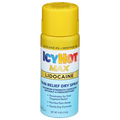 Icy Hot Max Lidocaine + Menthol Pain Relief Dry Spray