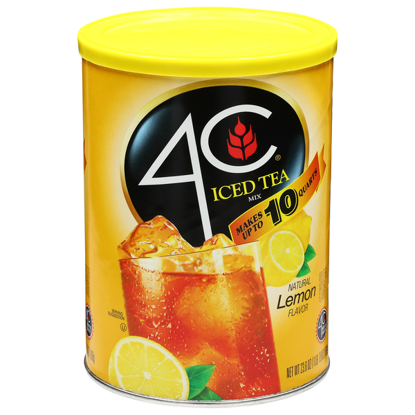 4C Lemon Flavor Iced Tea Mix