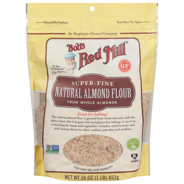 Bob's Red Mill Gluten Free Super Fine Natural Almond Flour