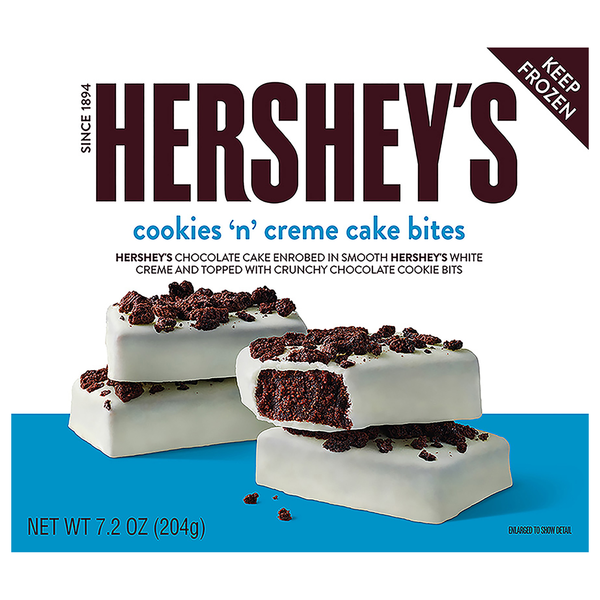 Hershey's Cookies n' Creme Cake Bites Frozen