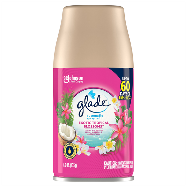 Glade Exotic Tropical Blossoms Air Freshener Spray Refill