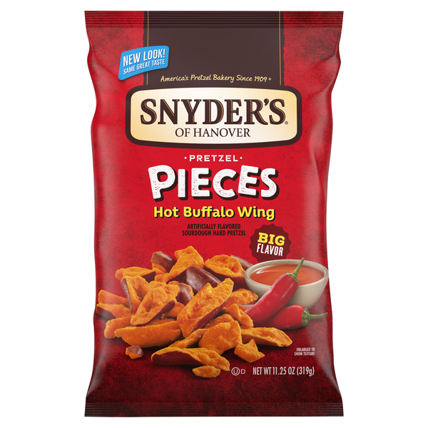 Snyder's of Hanover Hot Buffalo Wing Flavored Pretzel Piece