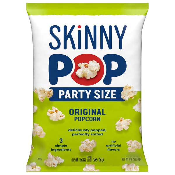 SkinnyPop Gluten Free Popcorn Party Size