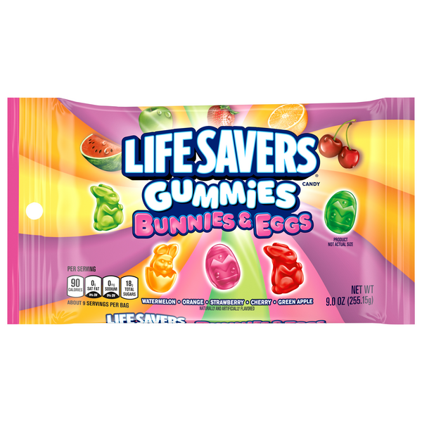 Save on Life Savers Gummies Bunnies & Eggs Easter Candy Order Online
