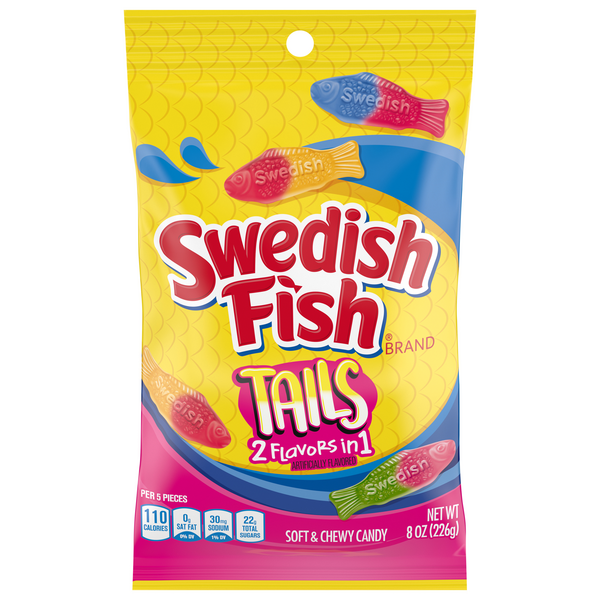 Swedish Fish Tails Soft & Chewy Candy