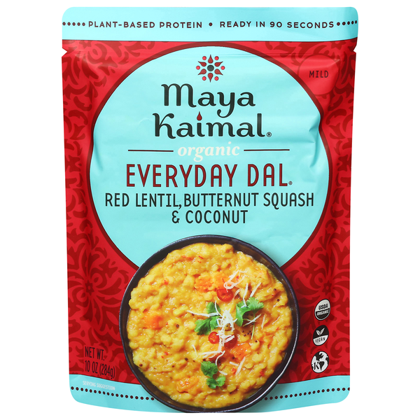 Maya Kaimal Everyday Dal Organic Red Lentil Butternut Squash Coconut