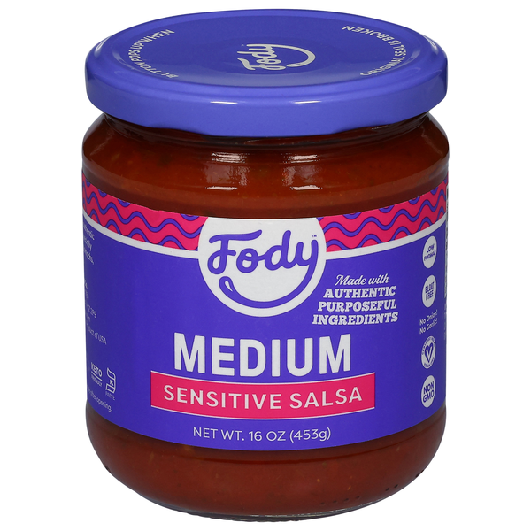 Fody Gluten Free Medium Sensitive Salsa