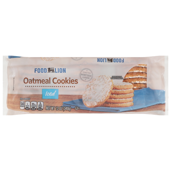 Food Lion Iced Oatmeal Cookies
