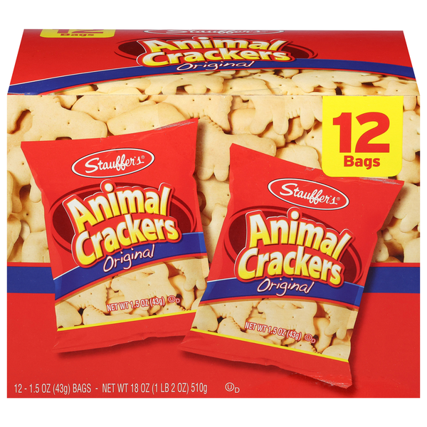 Stauffer's Original Animal Crackers - 12 ct