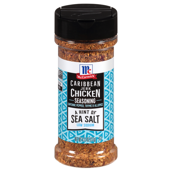 McCormick Caribbean Jerk Chicken Seasoning with A Hint of Sea Salt