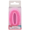 Betty Crocker Pink Numeral Birthday Candle #0