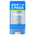Gillette Power Rush Clear Gel Antiperspirant Deodorant Stick 3.8oz/2 ct