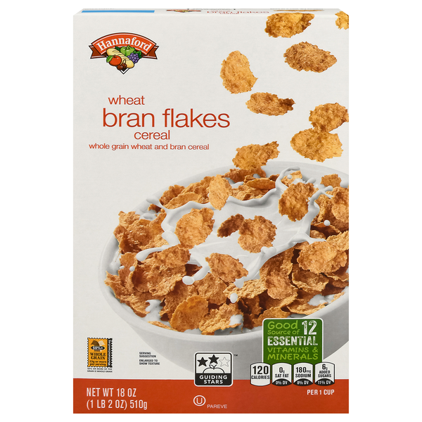 Hannaford Wheat Bran Flakes Cereal
