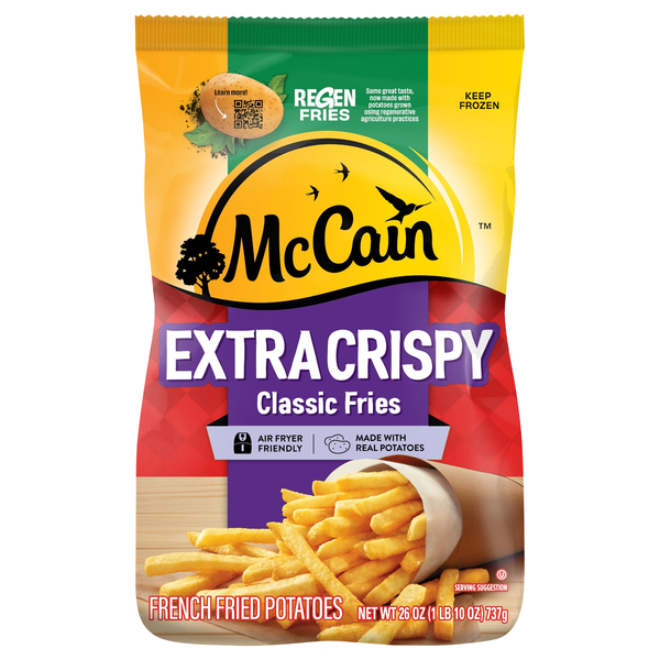 McCain Extra Crispy Straight Cut Classic Fries Frozen