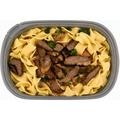 Giant Freshly Made Meal Stroganoff Sauce with Noodles & Beef
