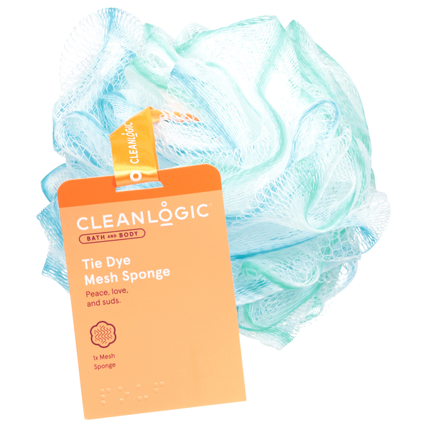 Cleanlogic Tie Dye Mesh Sponge