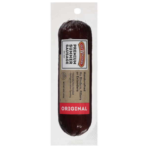Save on Old Wisconsin Premium Original Summer Sausage Order Online