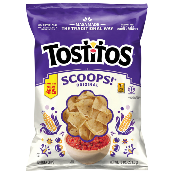 Tostitos Scoops! Gluten Free Original Tortilla Chips