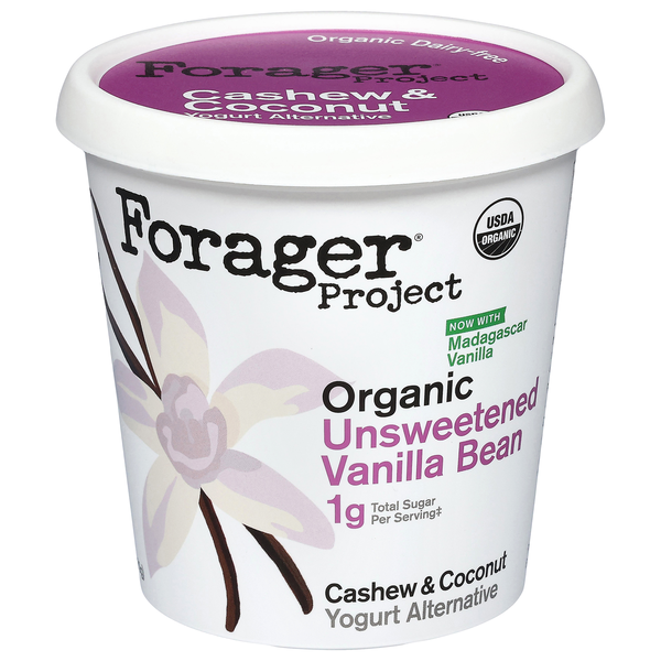 Forager Project Organic Dairy-Free Unsweetened Vanilla Cashewmilk Yogurt